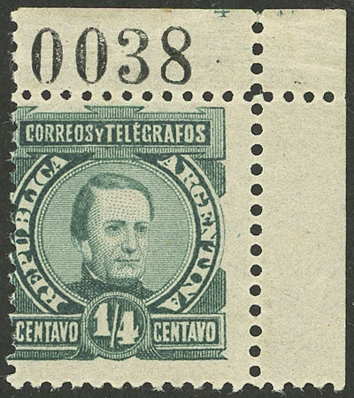Lot 186 - Argentina general issues -  Guillermo Jalil - Philatino Auction # 2218 ARGENTINA: 