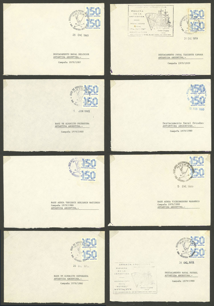 Lot 4 - argentine antarctica postal history -  Guillermo Jalil - Philatino Auction # 2219  ARGENTINA: General auction with very low starts!