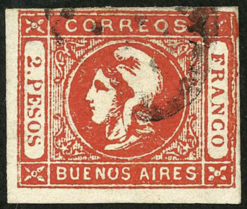 Lot 20 - Argentina buenos aires -  Guillermo Jalil - Philatino Auction # 2219  ARGENTINA: General auction with very low starts!