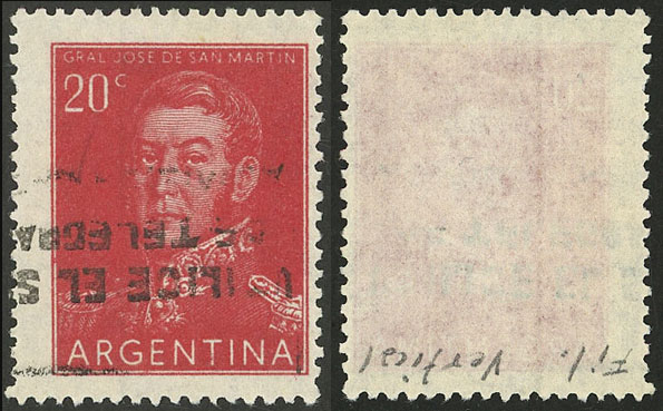 Lot 622 - Argentina general issues -  Guillermo Jalil - Philatino Auction # 2219  ARGENTINA: General auction with very low starts!