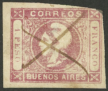 Lot 21 - Argentina buenos aires -  Guillermo Jalil - Philatino Auction # 2219  ARGENTINA: General auction with very low starts!