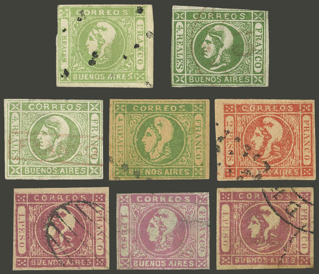 Lot 9 - Argentina buenos aires -  Guillermo Jalil - Philatino Auction # 2219  ARGENTINA: General auction with very low starts!