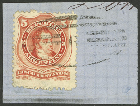 Lot 119 - Argentina general issues -  Guillermo Jalil - Philatino Auction # 2219  ARGENTINA: General auction with very low starts!