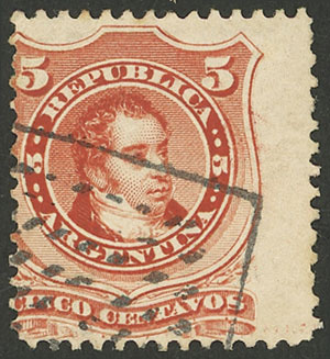 Lot 104 - Argentina general issues -  Guillermo Jalil - Philatino Auction # 2219  ARGENTINA: General auction with very low starts!