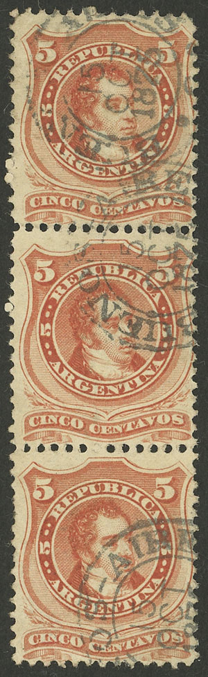 Lot 117 - Argentina general issues -  Guillermo Jalil - Philatino Auction # 2219  ARGENTINA: General auction with very low starts!