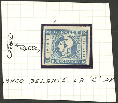 Lot 11 - Argentina buenos aires -  Guillermo Jalil - Philatino Auction # 2219  ARGENTINA: General auction with very low starts!