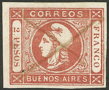 Lot 12 - Argentina buenos aires -  Guillermo Jalil - Philatino Auction # 2219  ARGENTINA: General auction with very low starts!