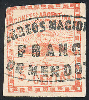 Lot 31 - Argentina confederation -  Guillermo Jalil - Philatino Auction # 2219  ARGENTINA: General auction with very low starts!