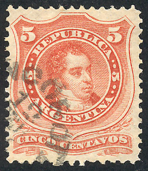 Lot 106 - Argentina general issues -  Guillermo Jalil - Philatino Auction # 2219  ARGENTINA: General auction with very low starts!