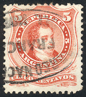 Lot 107 - Argentina general issues -  Guillermo Jalil - Philatino Auction # 2219  ARGENTINA: General auction with very low starts!