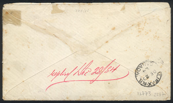 Lot 3465 - Venezuela postal history -  Guillermo Jalil - Philatino Auction # 2222 WORLDWIDE + ARGENTINA: Special June auction!