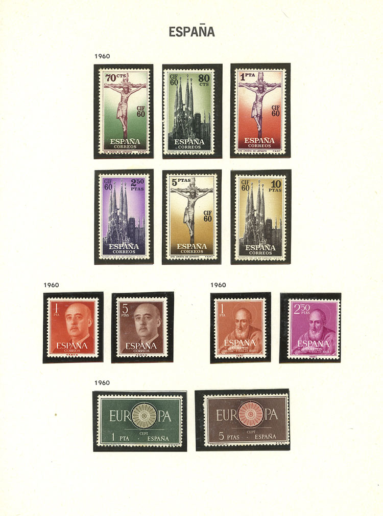 Lot 2313 - Spain Lots and Collections -  Guillermo Jalil - Philatino Auction # 2222 WORLDWIDE + ARGENTINA: Special June auction!