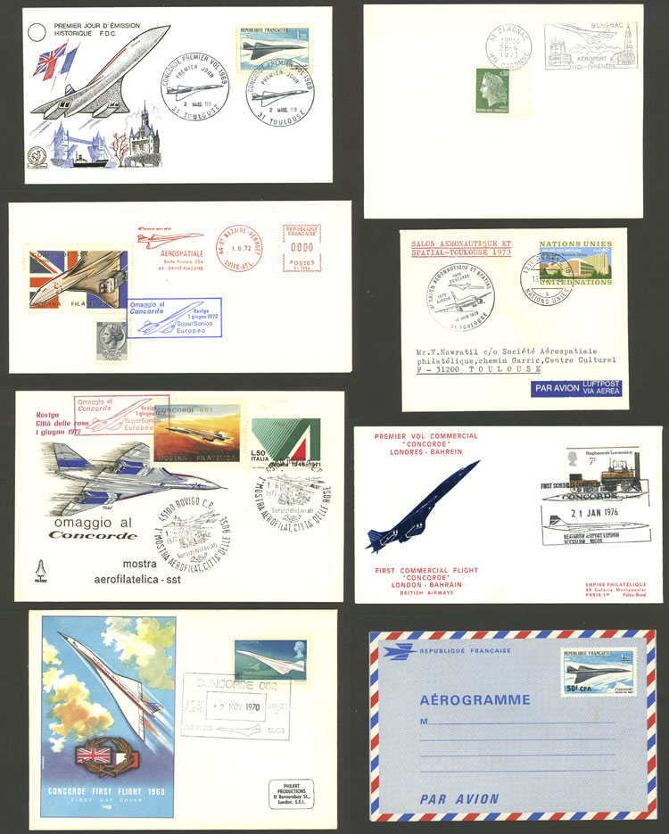 Lot 7 - topic aviation Lots and Collections -  Guillermo Jalil - Philatino Auction # 2222 WORLDWIDE + ARGENTINA: Special June auction!