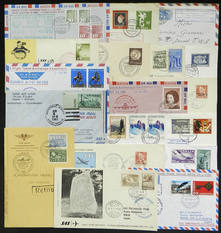 Lot 10 - topic aviation Lots and Collections -  Guillermo Jalil - Philatino Auction # 2222 WORLDWIDE + ARGENTINA: Special June auction!