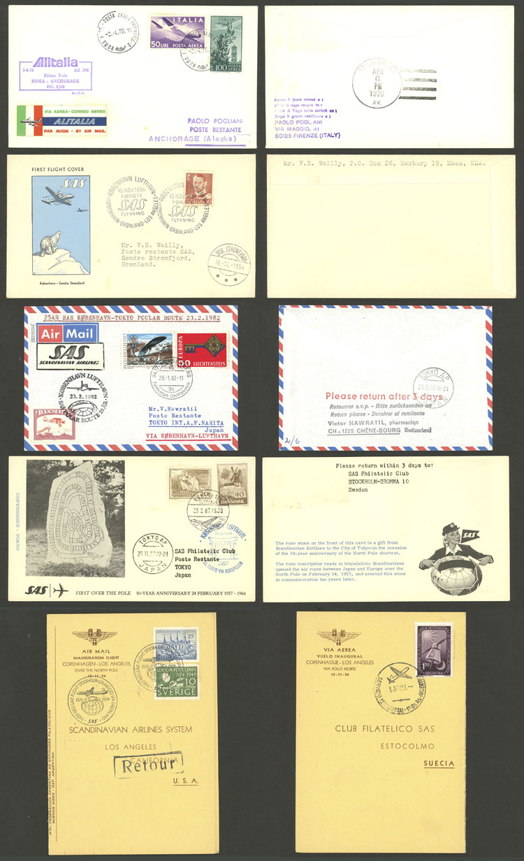 Lot 10 - topic aviation Lots and Collections -  Guillermo Jalil - Philatino Auction # 2222 WORLDWIDE + ARGENTINA: Special June auction!