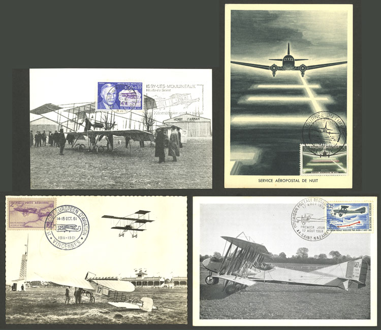 Lot 6 - topic aviation Lots and Collections -  Guillermo Jalil - Philatino Auction # 2222 WORLDWIDE + ARGENTINA: Special June auction!