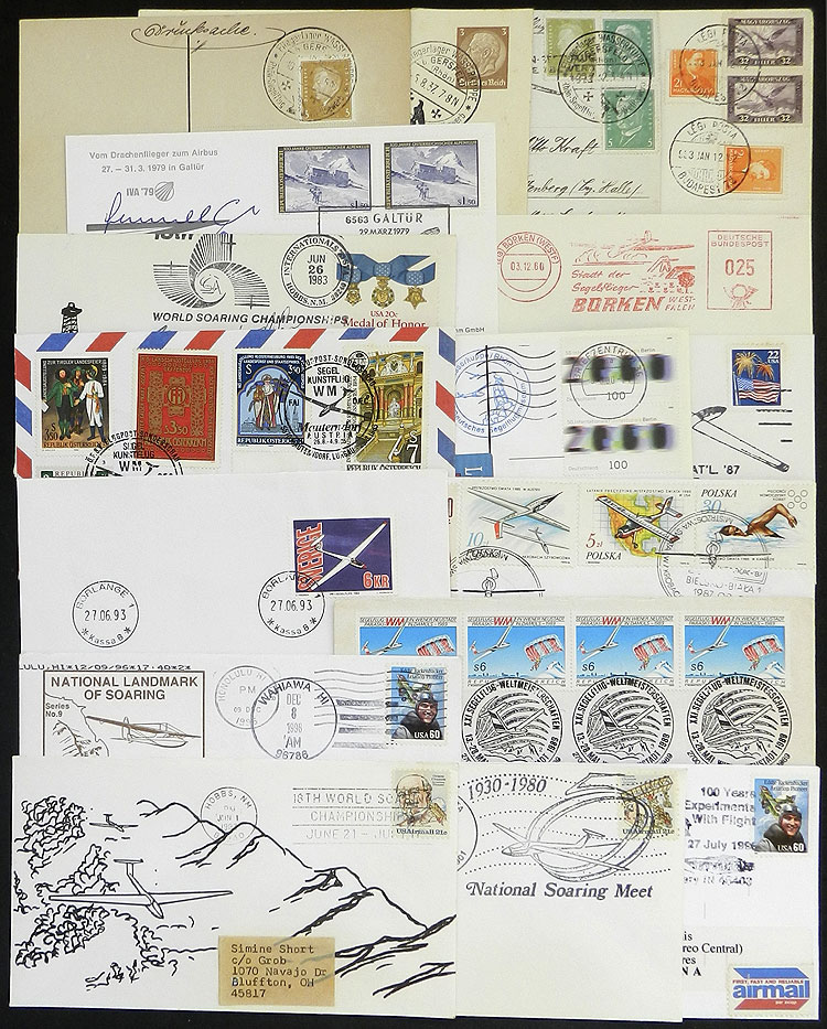 Lot 5 - topic aviation Lots and Collections -  Guillermo Jalil - Philatino Auction # 2222 WORLDWIDE + ARGENTINA: Special June auction!