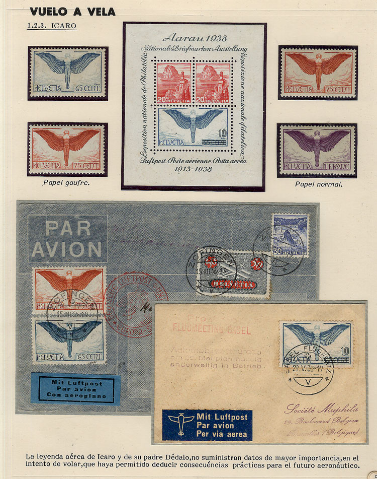 Lot 4 - topic aviation Lots and Collections -  Guillermo Jalil - Philatino Auction # 2222 WORLDWIDE + ARGENTINA: Special June auction!