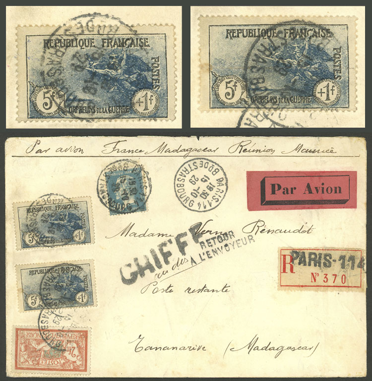 Lot 2439 - France postal history -  Guillermo Jalil - Philatino Auction # 2222 WORLDWIDE + ARGENTINA: Special June auction!