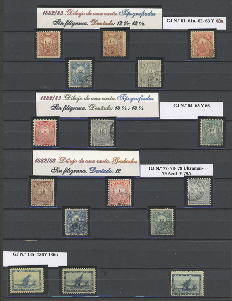 Lot 1177 - Argentina Lots and Collections -  Guillermo Jalil - Philatino Auction # 2222 WORLDWIDE + ARGENTINA: Special June auction!