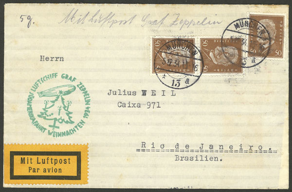 Lot 110 - germany postal history -  Guillermo Jalil - Philatino Auction # 2222 WORLDWIDE + ARGENTINA: Special June auction!