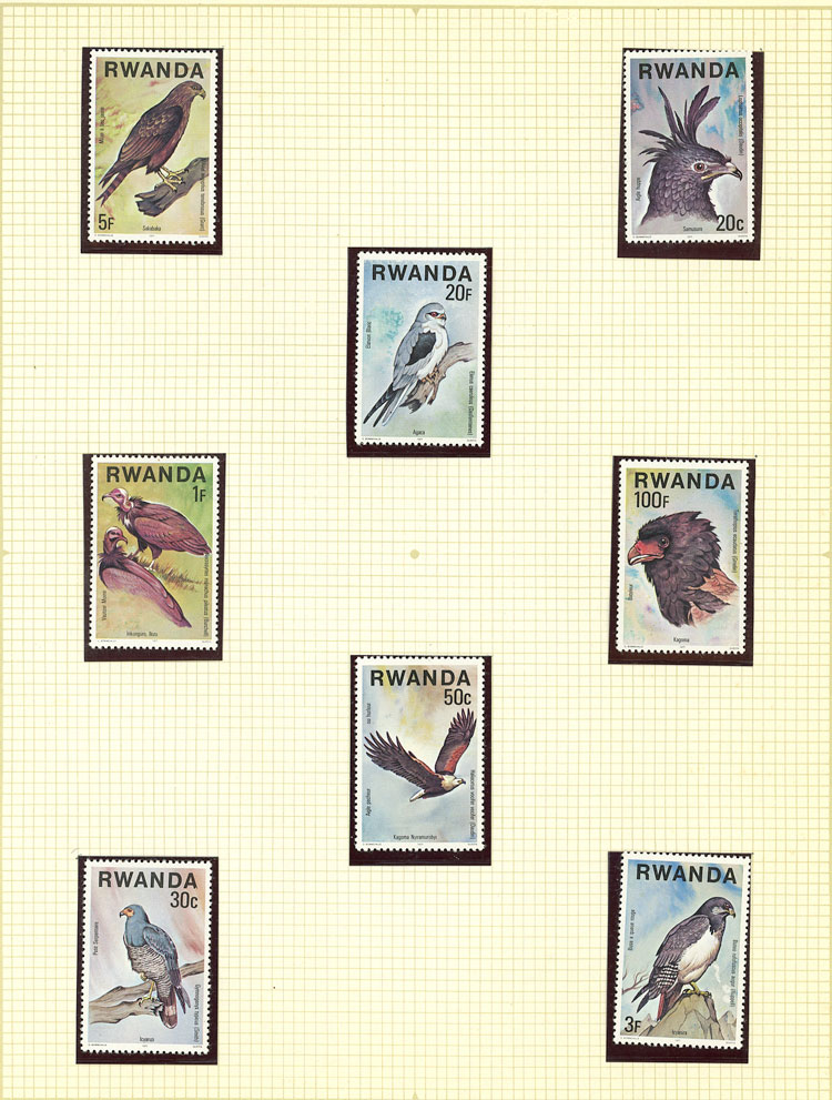 Lot 17 - topic birds Lots and Collections -  Guillermo Jalil - Philatino Auction # 2222 WORLDWIDE + ARGENTINA: Special June auction!