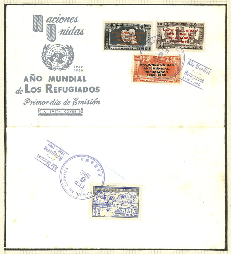 Lot 20 - topic refugees Lots and Collections -  Guillermo Jalil - Philatino Auction # 2222 WORLDWIDE + ARGENTINA: Special June auction!
