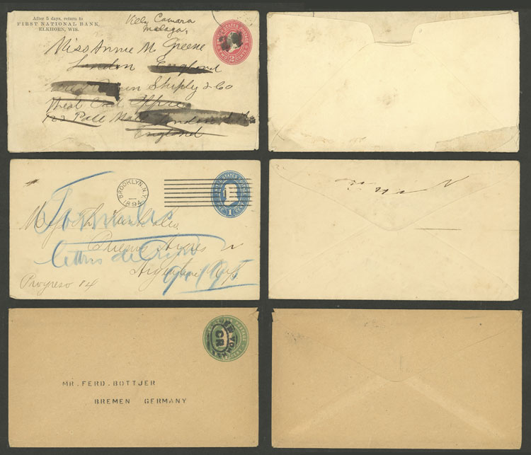 Lot 2344 - united states Postal stationery -  Guillermo Jalil - Philatino Auction # 2222 WORLDWIDE + ARGENTINA: Special June auction!