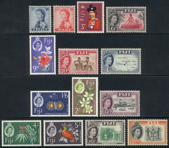 Lot 2409 - fiji general issues -  Guillermo Jalil - Philatino Auction # 2222 WORLDWIDE + ARGENTINA: Special June auction!