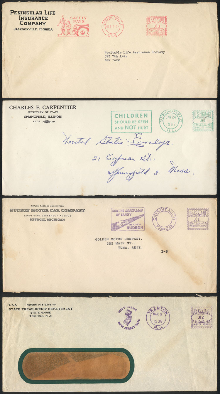 Lot 2 - TOPIC CARS - TRAFFIC SAFETY postal history -  Guillermo Jalil - Philatino Auction # 2222 WORLDWIDE + ARGENTINA: Special June auction!