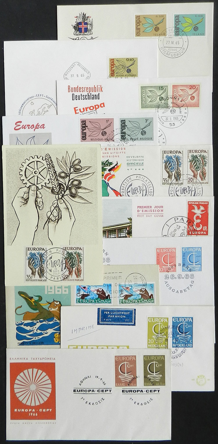 Lot 12 - topic europa Lots and Collections -  Guillermo Jalil - Philatino Auction # 2222 WORLDWIDE + ARGENTINA: Special June auction!