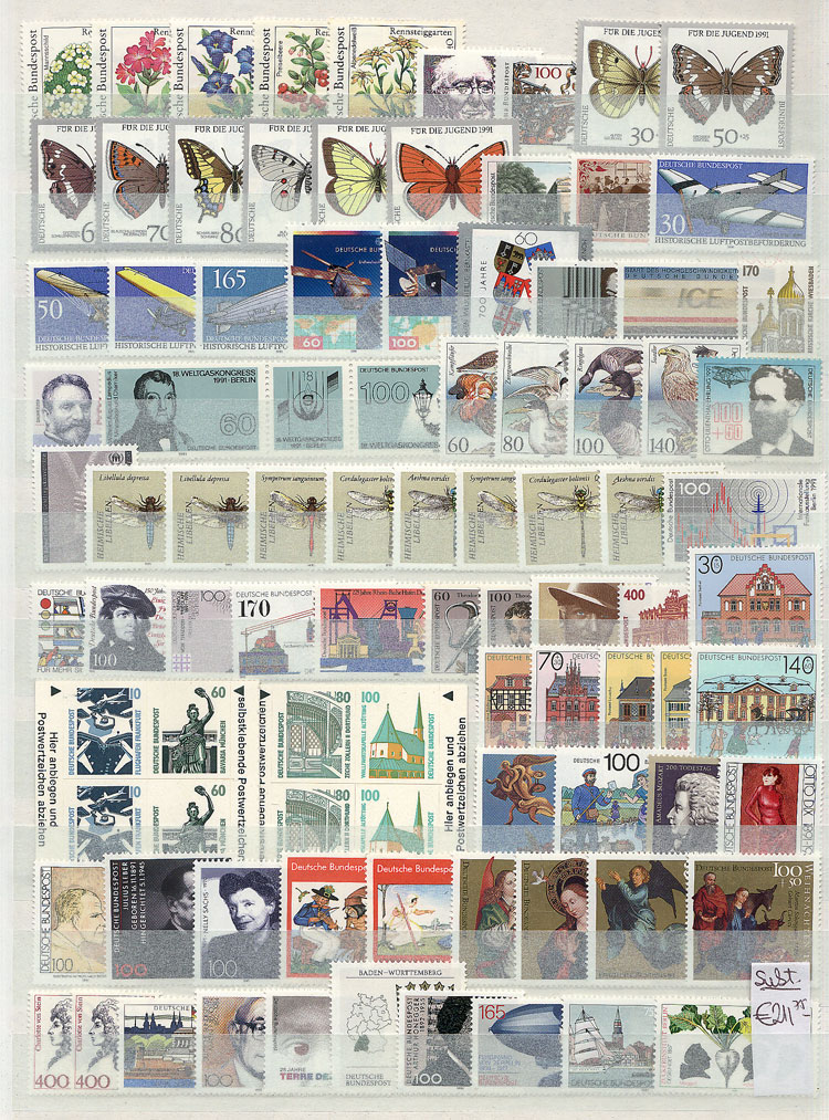 Lot 280 - west germany Lots and Collections -  Guillermo Jalil - Philatino Auction # 2222 WORLDWIDE + ARGENTINA: Special June auction!