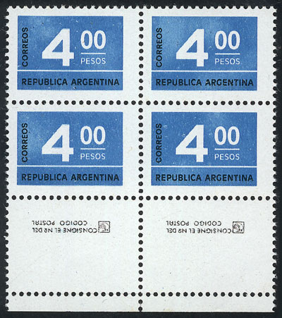 Lot 1347 - Argentina general issues -  Guillermo Jalil - Philatino Auction # 2223 ARGENTINA: 