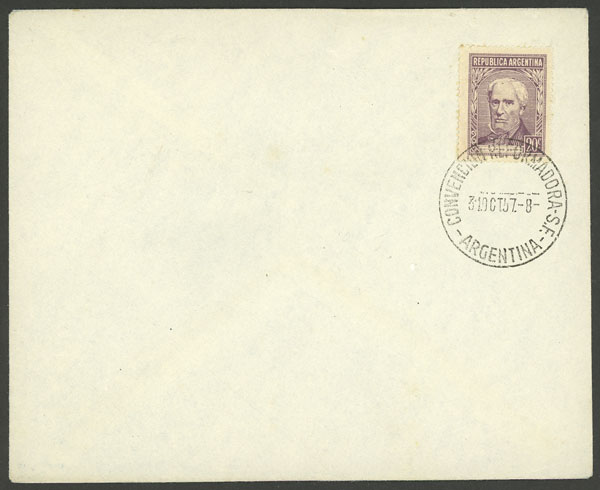 Lot 2203 - Argentina postal history -  Guillermo Jalil - Philatino Auction # 2223 ARGENTINA: 