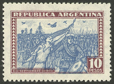Lot 489 - Argentina general issues -  Guillermo Jalil - Philatino Auction # 2223 ARGENTINA: 