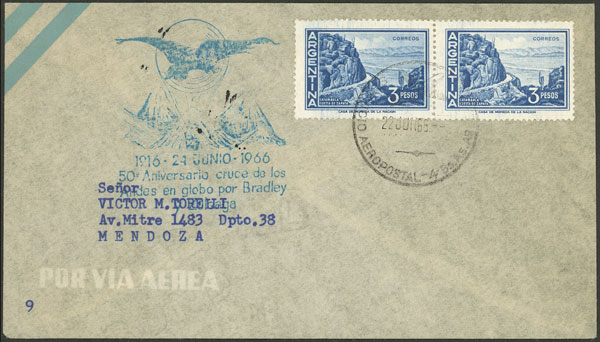 Lot 2223 - Argentina postal history -  Guillermo Jalil - Philatino Auction # 2223 ARGENTINA: 