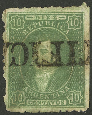 Lot 128 - Argentina rivadavias -  Guillermo Jalil - Philatino Auction # 2223 ARGENTINA: 