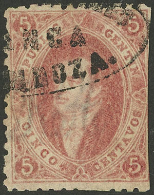 Lot 102 - Argentina rivadavias -  Guillermo Jalil - Philatino Auction # 2223 ARGENTINA: 