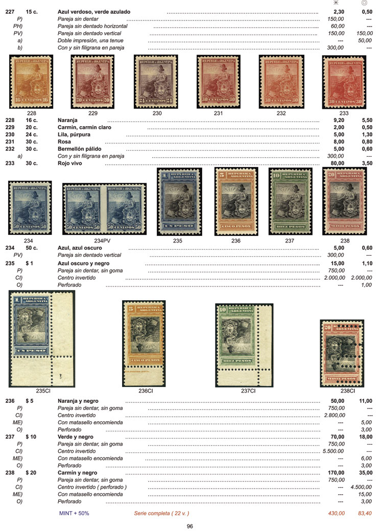 Lot 1 - Argentina books -  Guillermo Jalil - Philatino Auction # 2224 ARGENTINA: Special July auction