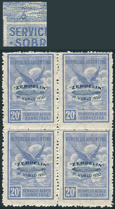 Lot 175 - Argentina airmail -  Guillermo Jalil - Philatino Auction # 2224 ARGENTINA: Special July auction