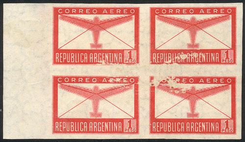 Lot 180 - Argentina airmail -  Guillermo Jalil - Philatino Auction # 2224 ARGENTINA: Special July auction