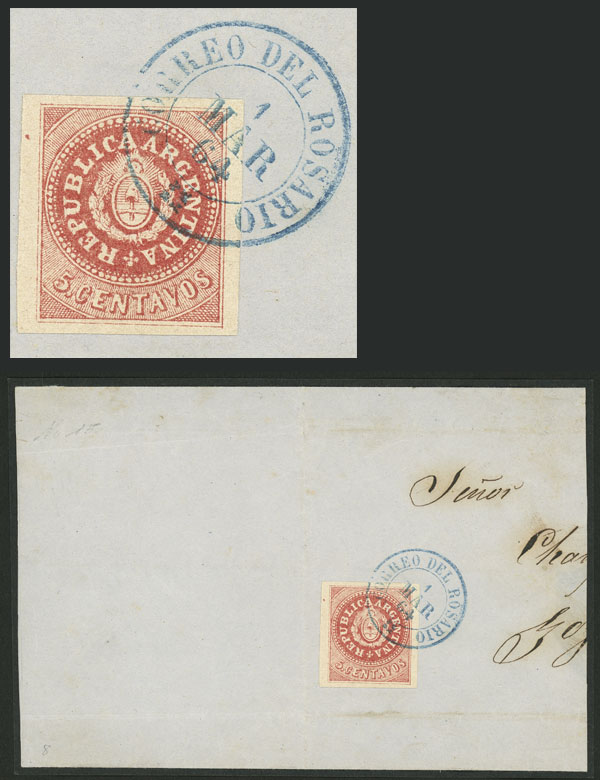 Lot 18 - Argentina escuditos -  Guillermo Jalil - Philatino Auction # 2224 ARGENTINA: Special July auction