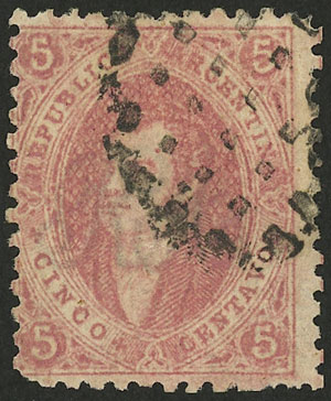 Lot 25 - Argentina rivadavias -  Guillermo Jalil - Philatino Auction # 2224 ARGENTINA: Special July auction