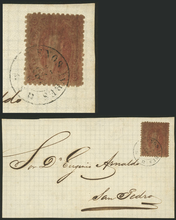 Lot 32 - Argentina rivadavias -  Guillermo Jalil - Philatino Auction # 2224 ARGENTINA: Special July auction