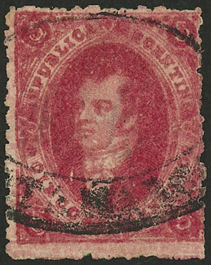 Lot 58 - Argentina rivadavias -  Guillermo Jalil - Philatino Auction # 2224 ARGENTINA: Special July auction