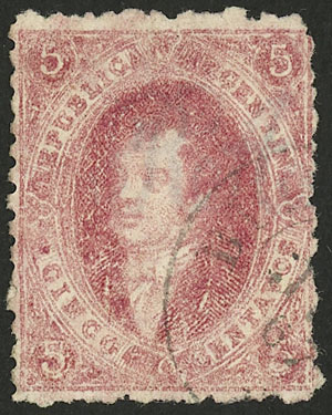 Lot 60 - Argentina rivadavias -  Guillermo Jalil - Philatino Auction # 2224 ARGENTINA: Special July auction