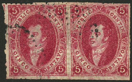 Lot 67 - Argentina rivadavias -  Guillermo Jalil - Philatino Auction # 2224 ARGENTINA: Special July auction
