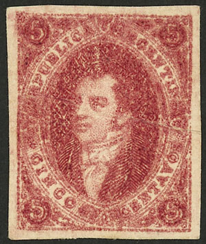 Lot 76 - Argentina RIVADAVIAS - PROOFS -  Guillermo Jalil - Philatino Auction # 2224 ARGENTINA: Special July auction