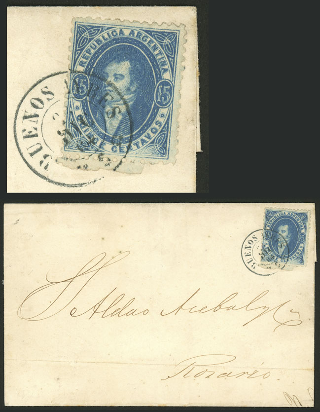 Lot 45 - Argentina rivadavias -  Guillermo Jalil - Philatino Auction # 2224 ARGENTINA: Special July auction