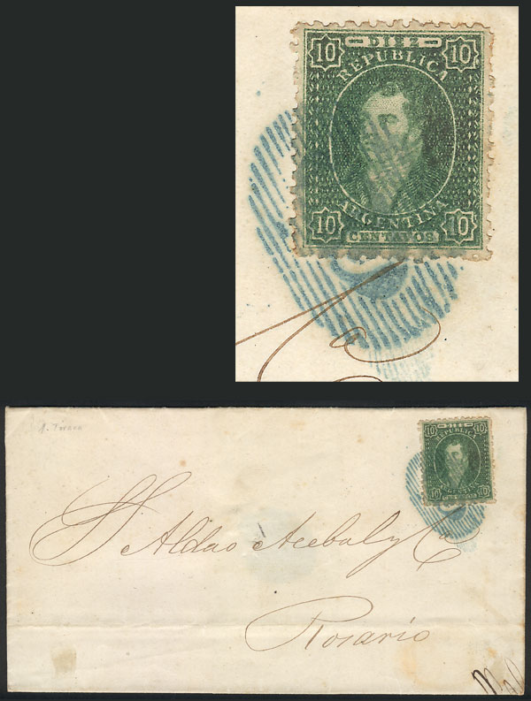 Lot 41 - Argentina rivadavias -  Guillermo Jalil - Philatino Auction # 2224 ARGENTINA: Special July auction
